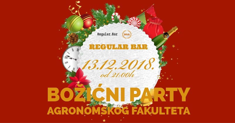 Božićni party Agronomskog fakulteta