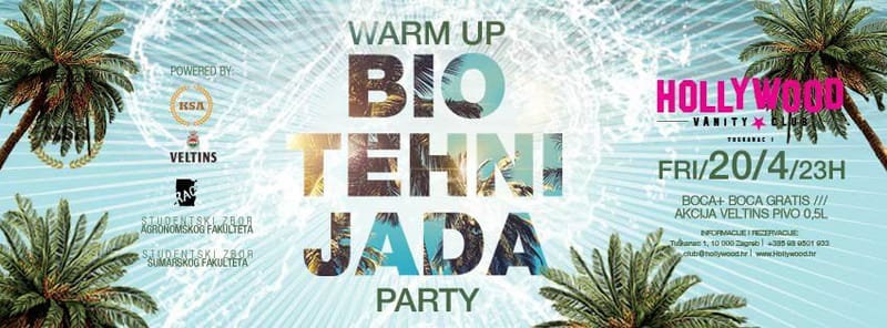 Warm up Biotehnijada Party