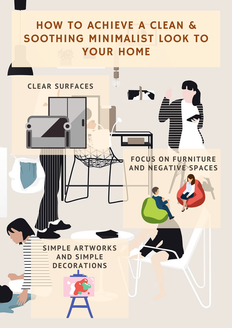 How To Achieve A Clean & Soothing Minimalist Look To Your Home