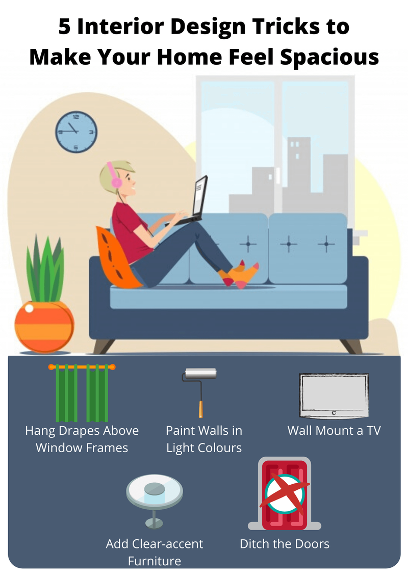 5 Interior Design Tricks to Make Your Home Feel Spacious