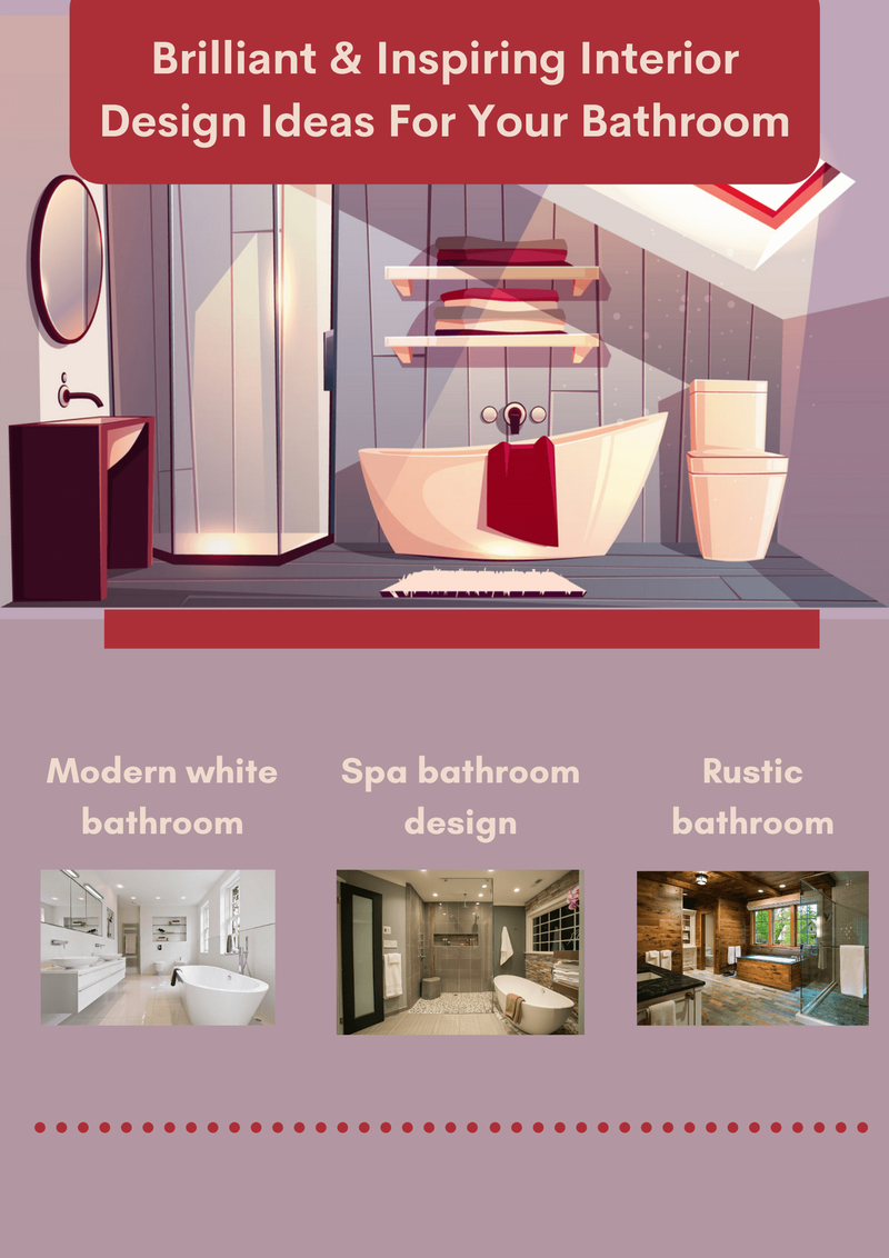 Brilliant & Inspiring Interior Design Ideas For Your Bathroom