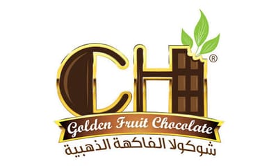 Golden fruits chocolate