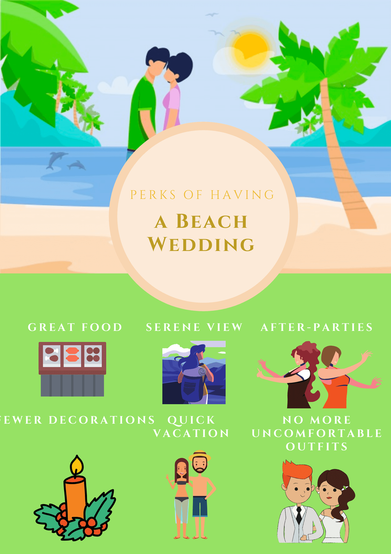 Perks of Having a Beach Wedding