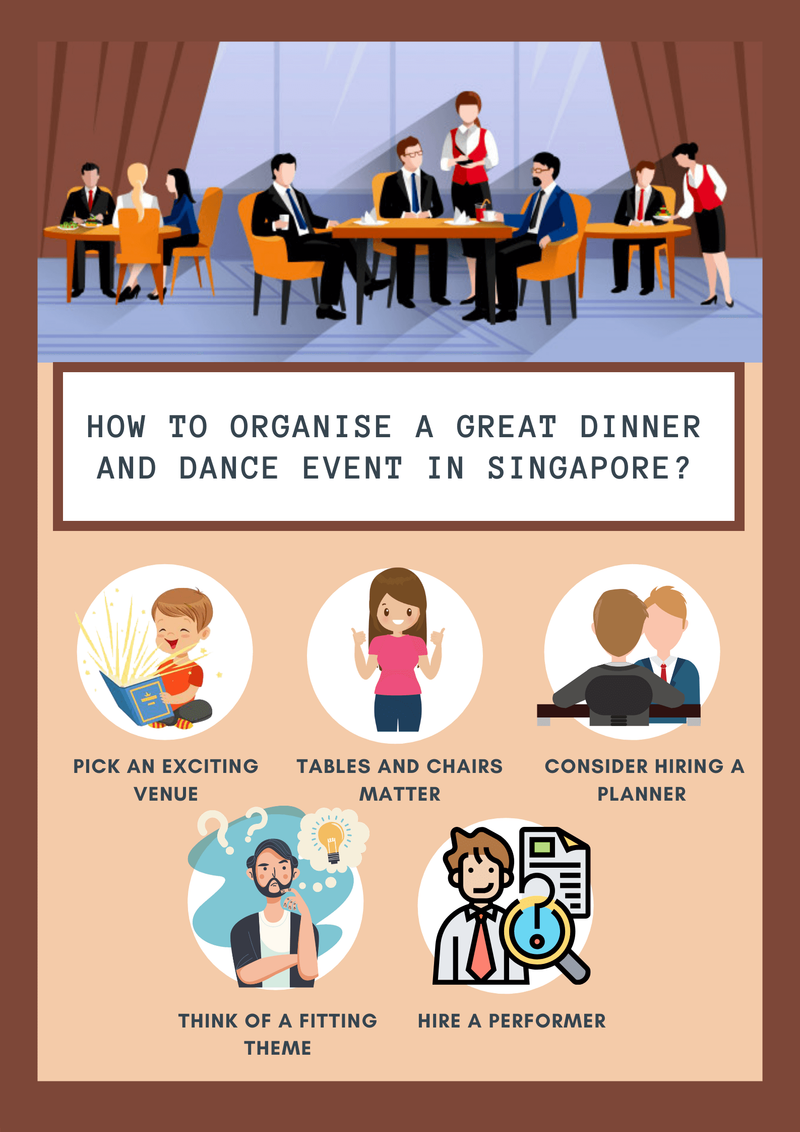 How To Organise A Great Dinner And Dance Event In SIngapore?