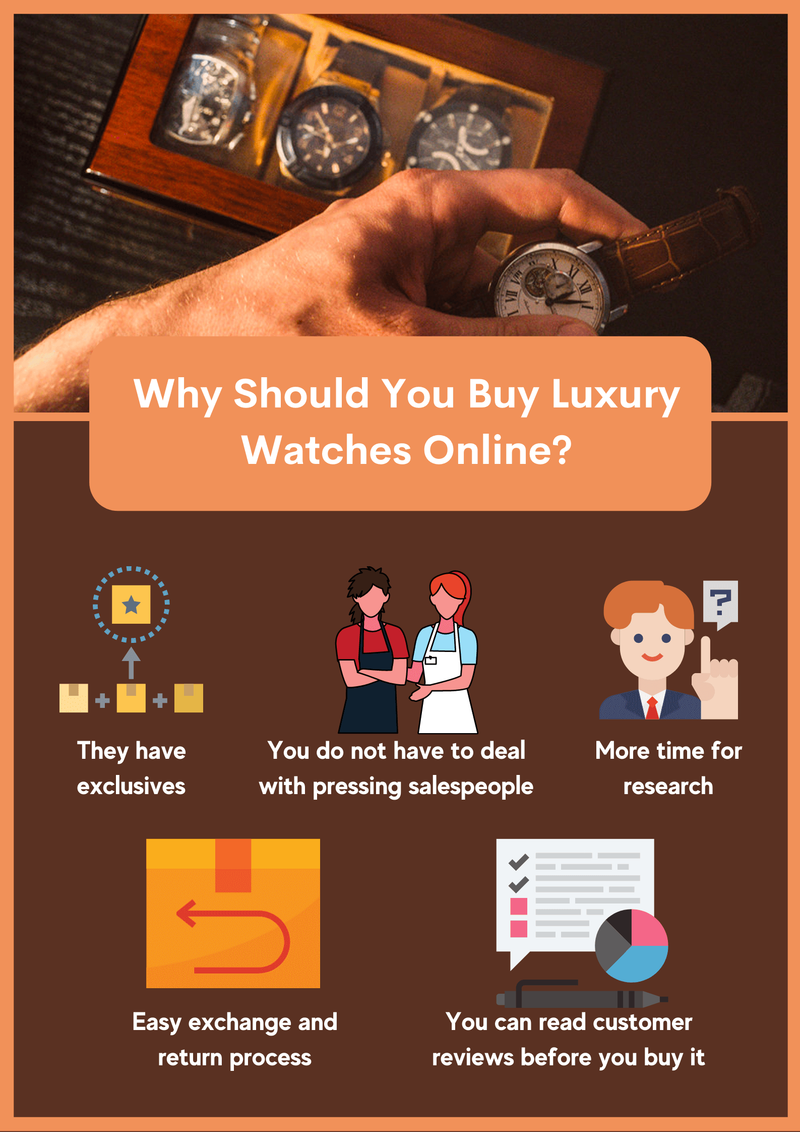Why Should You Buy Luxury Watches Online?