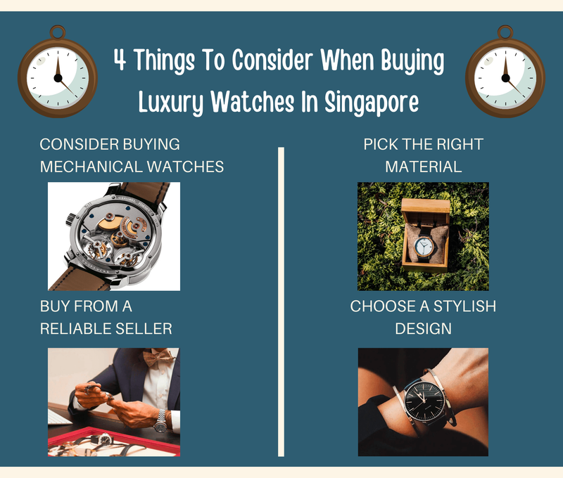 4 Things To Consider When Buying Luxury Watches In Singapore