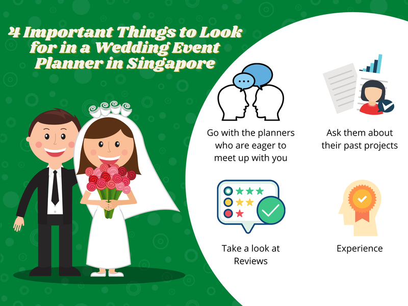 4 Important Things to Look for in a Wedding Event Planner in Singapore