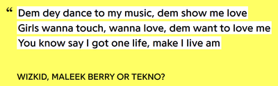 Wizkid, Maleek Berry or Tekno? – See This Lyrics & Tell Us Who You Think Owns It