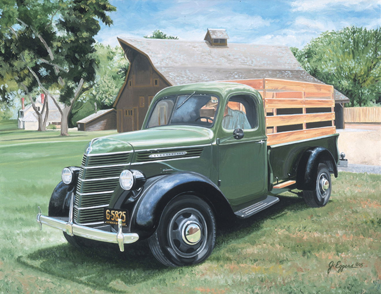 Dr. Harrington Fires up the 1937 IH