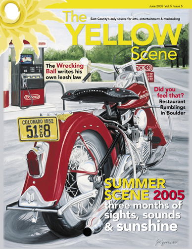 Yellow Scene Magazine Cover