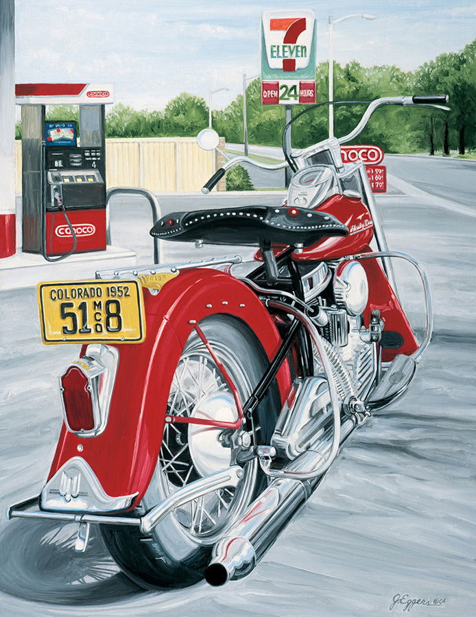 1952 Harley Davidson Panhead