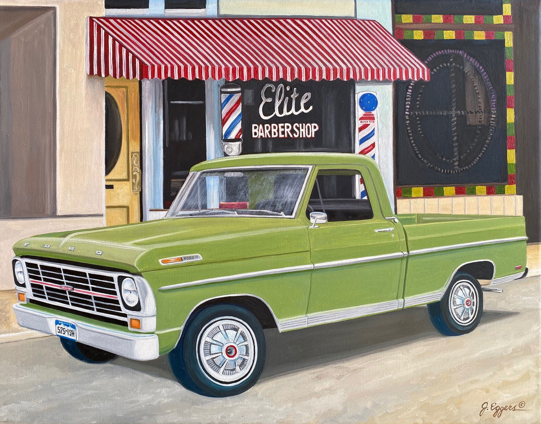 1969 F100 - Elite Barbershop, Longmont, CO