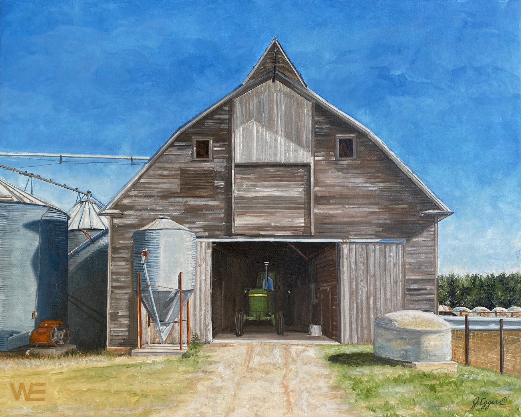 Mark & Linda Eggers Historic Barn. Ruskin, NE.
