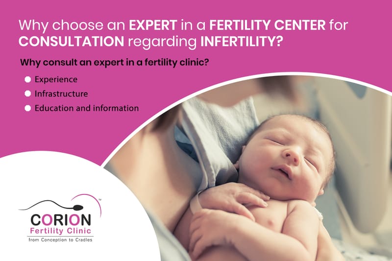 Why choose an expert in a fertility centre for consultation regarding infertility?