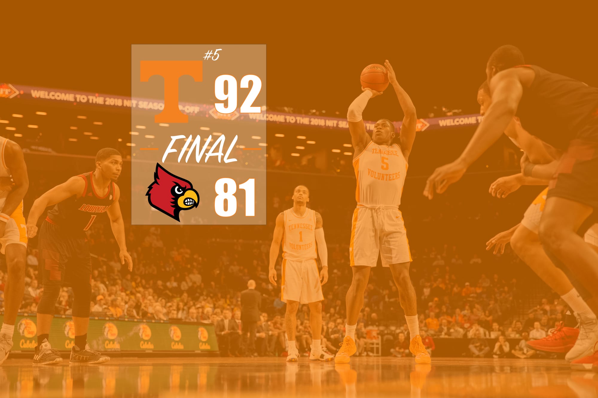 5 Takeaways: No. 5 Tennessee 92  Louisville 81