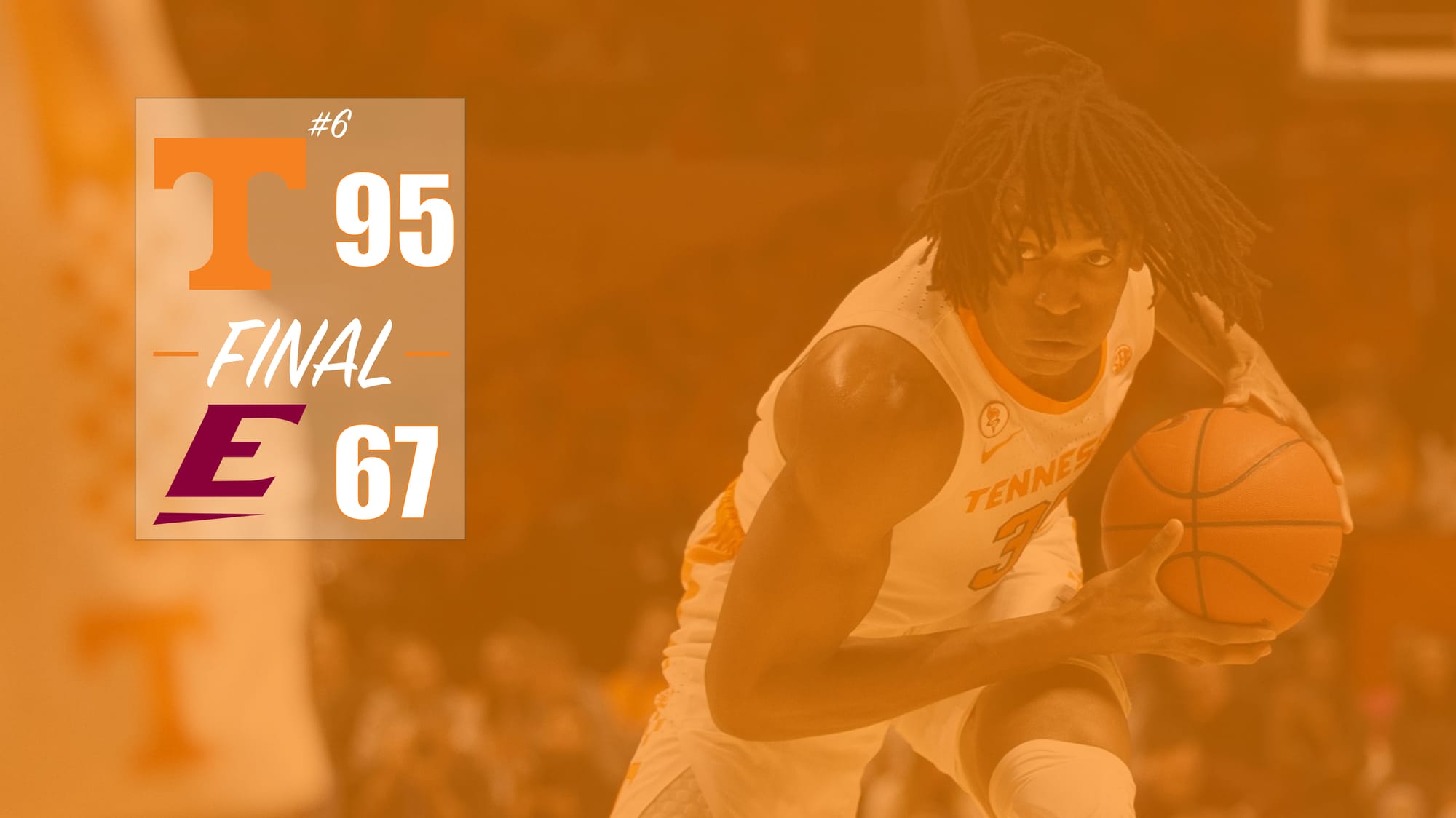 3 Takeaways From Tennessee's 95-67 Win Over Eastern Kentucky