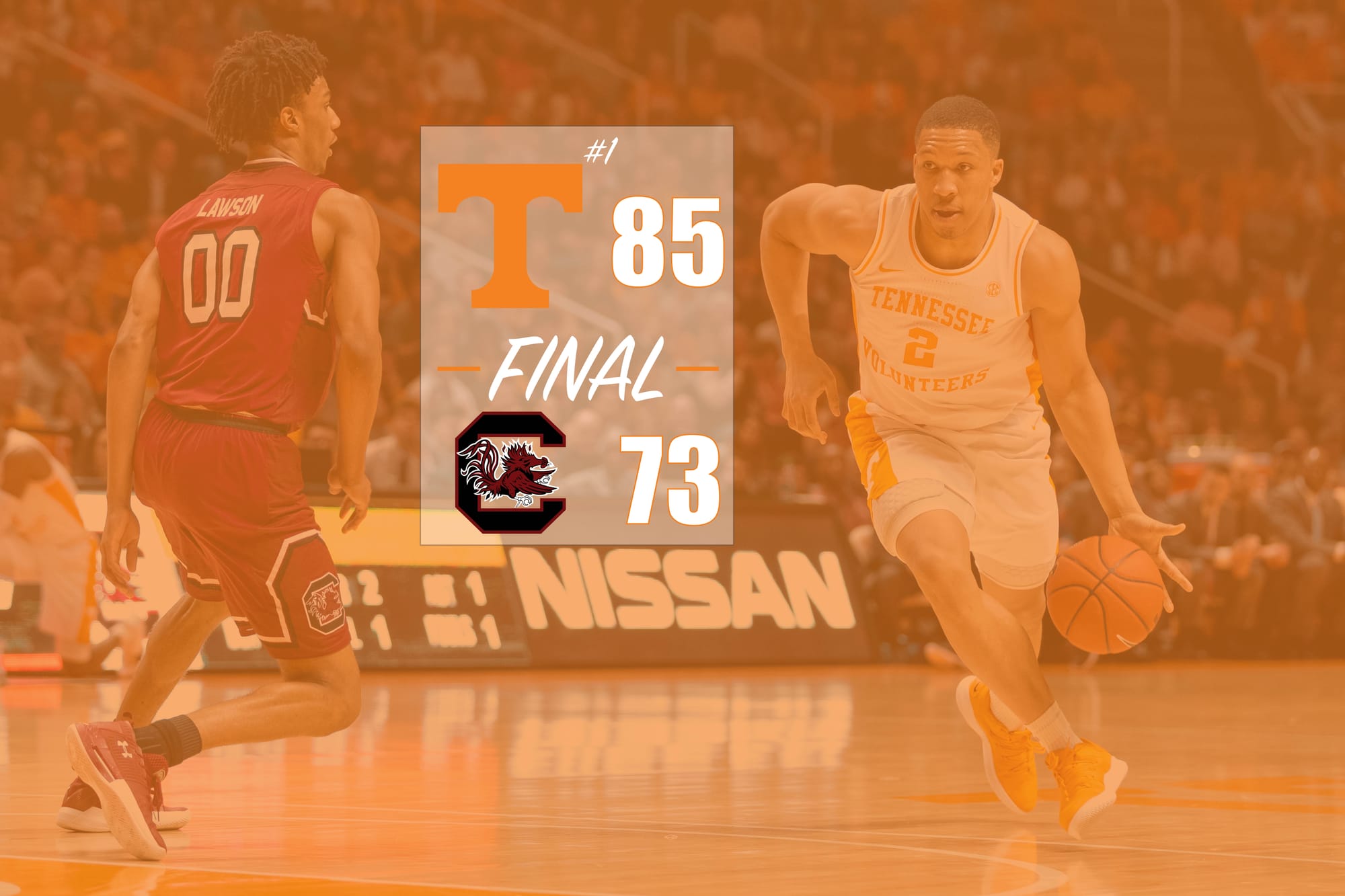 3 Takeaways: No. 1 Tennessee 85, South Carolina 73