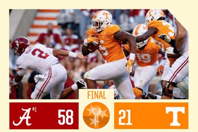 Alabama 58  Tennessee 21