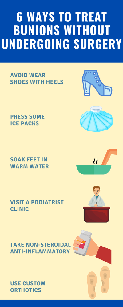 6 Ways to Treat Bunions Without Undergoing Surgery