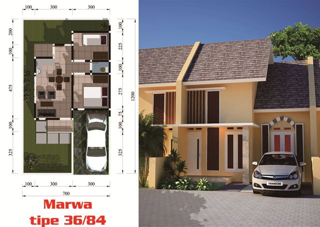 MARWA TIPE 36/84