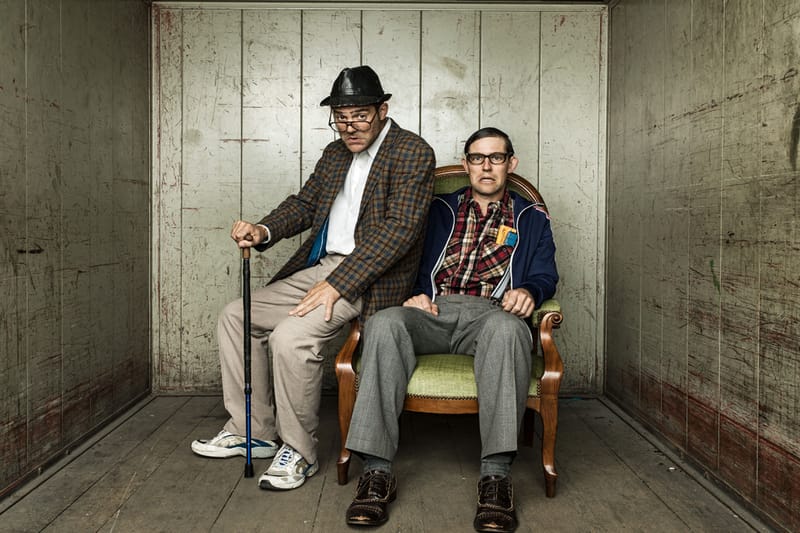 Strohmann Kauz - Sitzläder