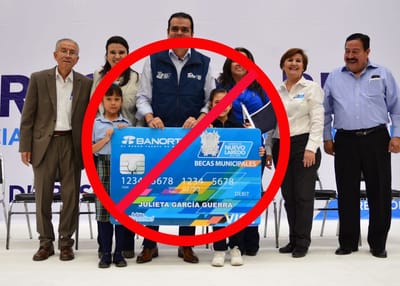 Gobierno Municipal de Nuevo Laredo quita apoyo a niños becarios