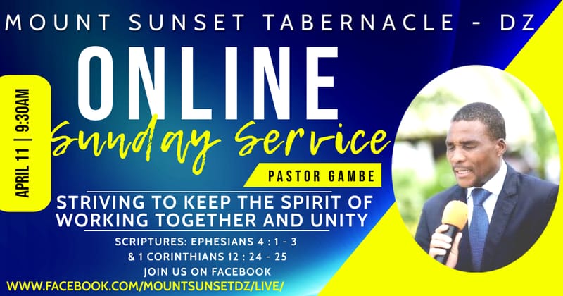 Striving to keep the spirit of working together and unity