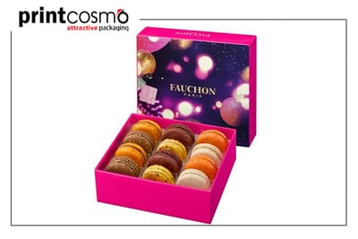 Design Your Unique Macaron Packaging boxes with Printcosmo Packaging
