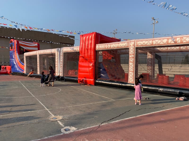 מתנפח נינג'ה להשכרה