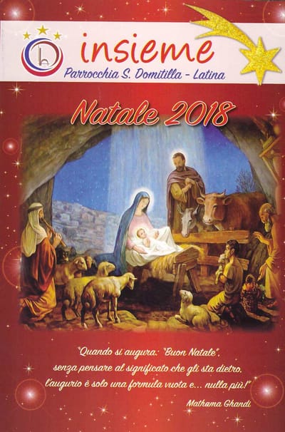 PROGRAMMA PER I GIORNI DELLE FESTIVITA' NATALIZIE