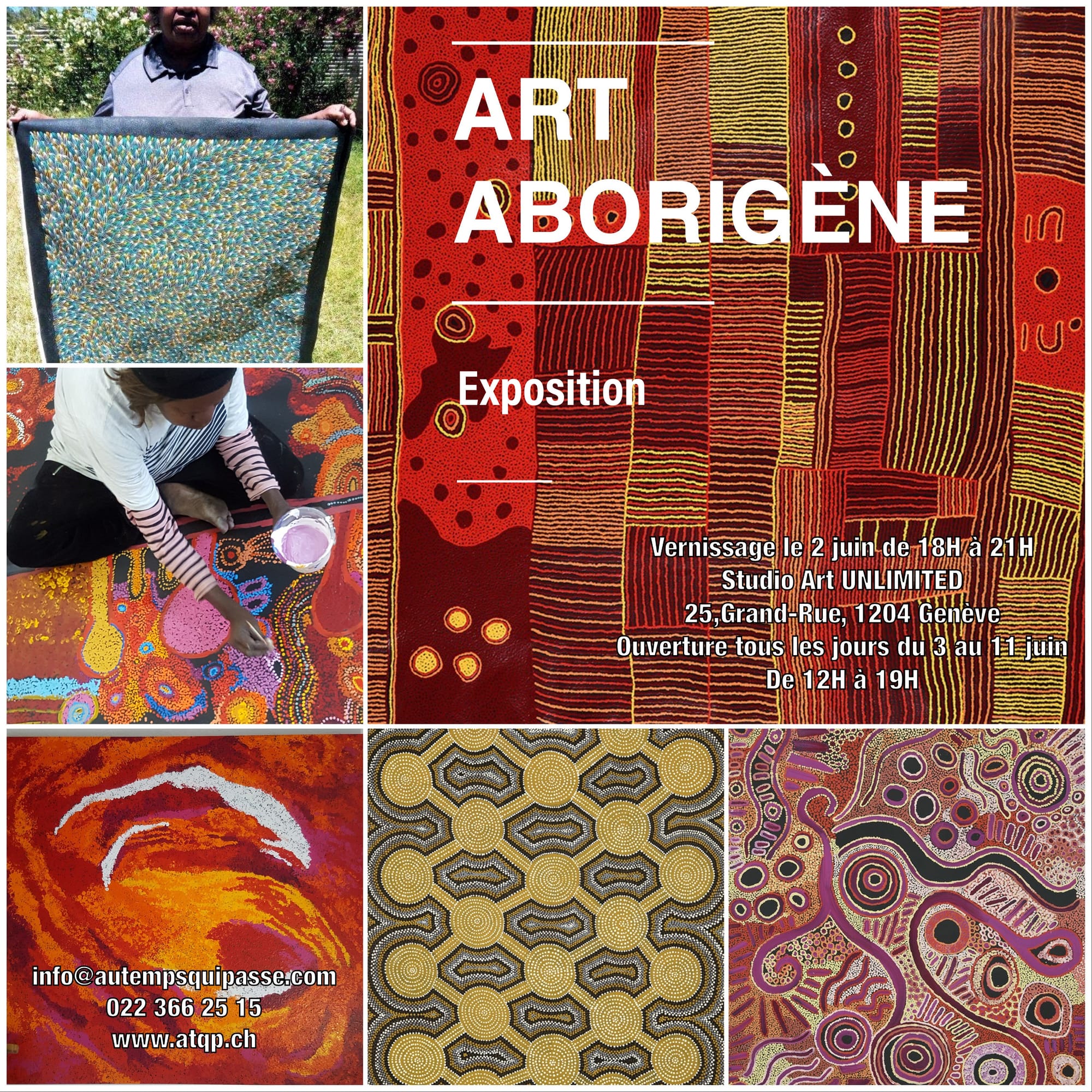 EXPOSITION D'ART ABORIGÈNE