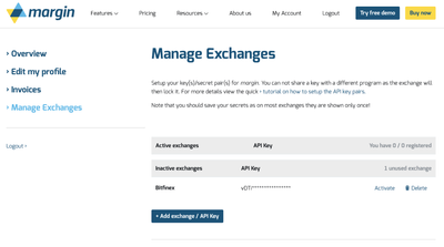 How can I change my API Keys