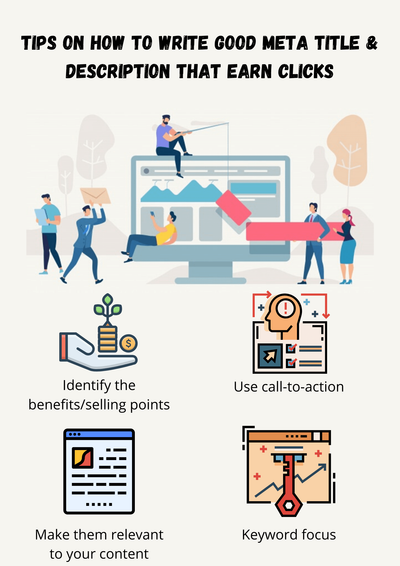 Tips On How To Write Good Meta Title & Description That Earn Clicks