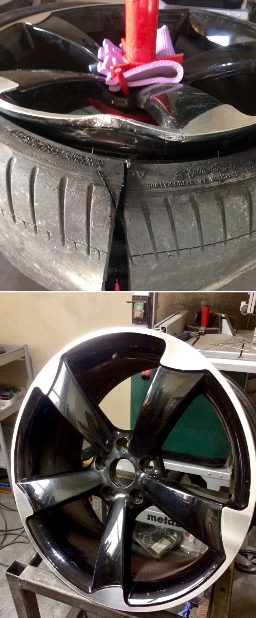 Audi TT / Severe Rim Damage Repair | Alloywheelwelding.co.uk