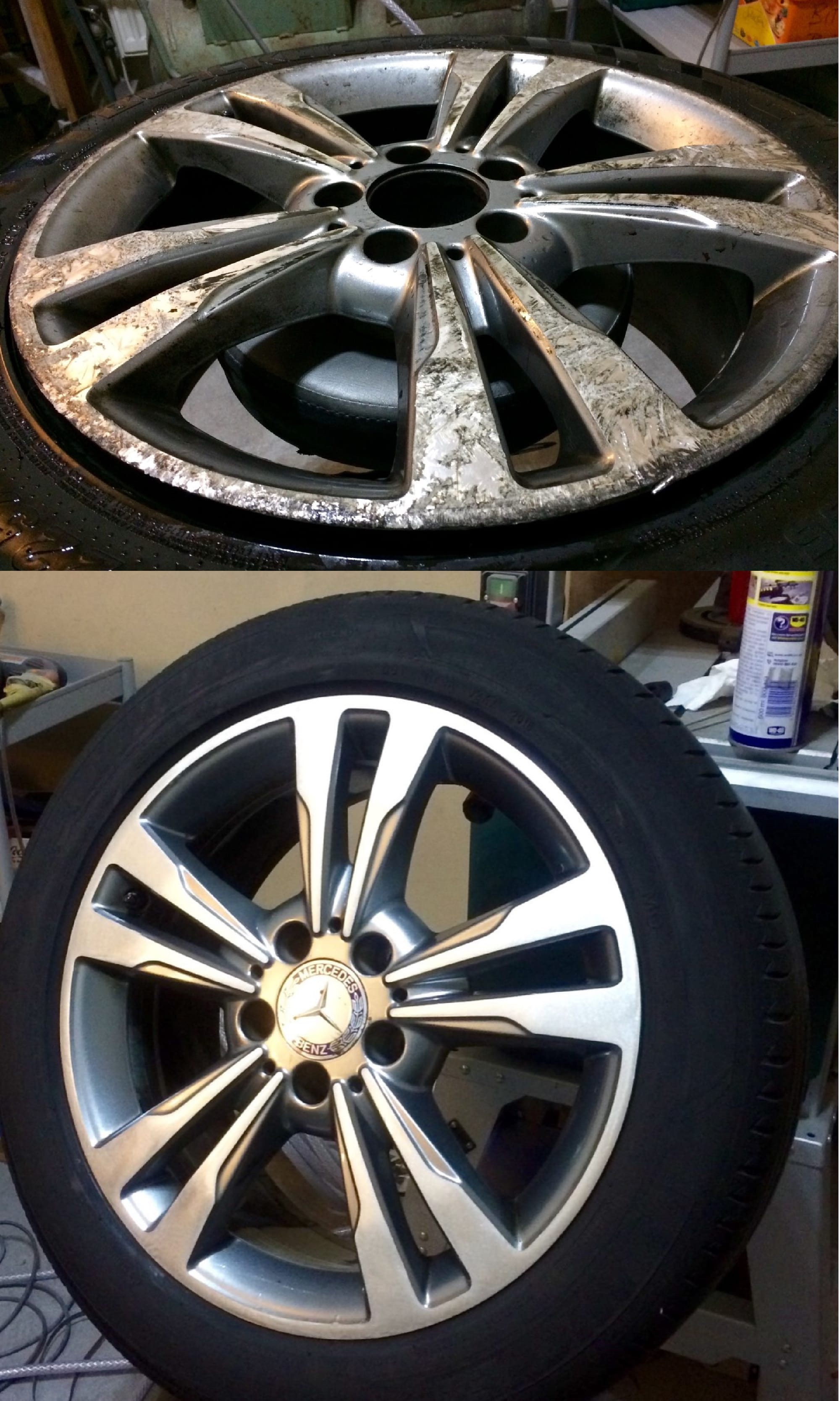 AMG Mercedes Diamond Cut Repair x 4 | Alloywheelwelding.co.uk