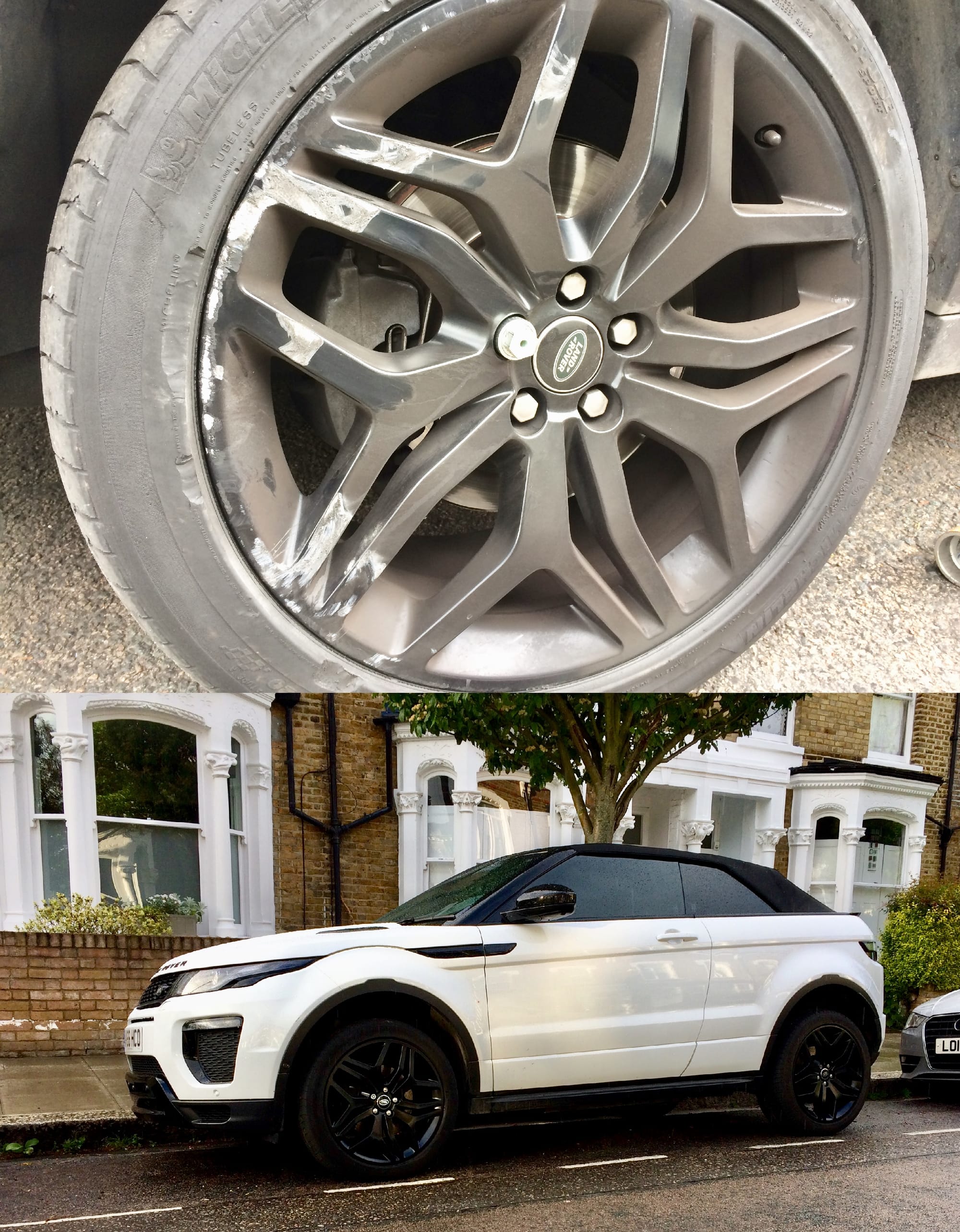 Range Rover Evoque Satin Black Refurbishment | Alloywheelwelding.co.uk