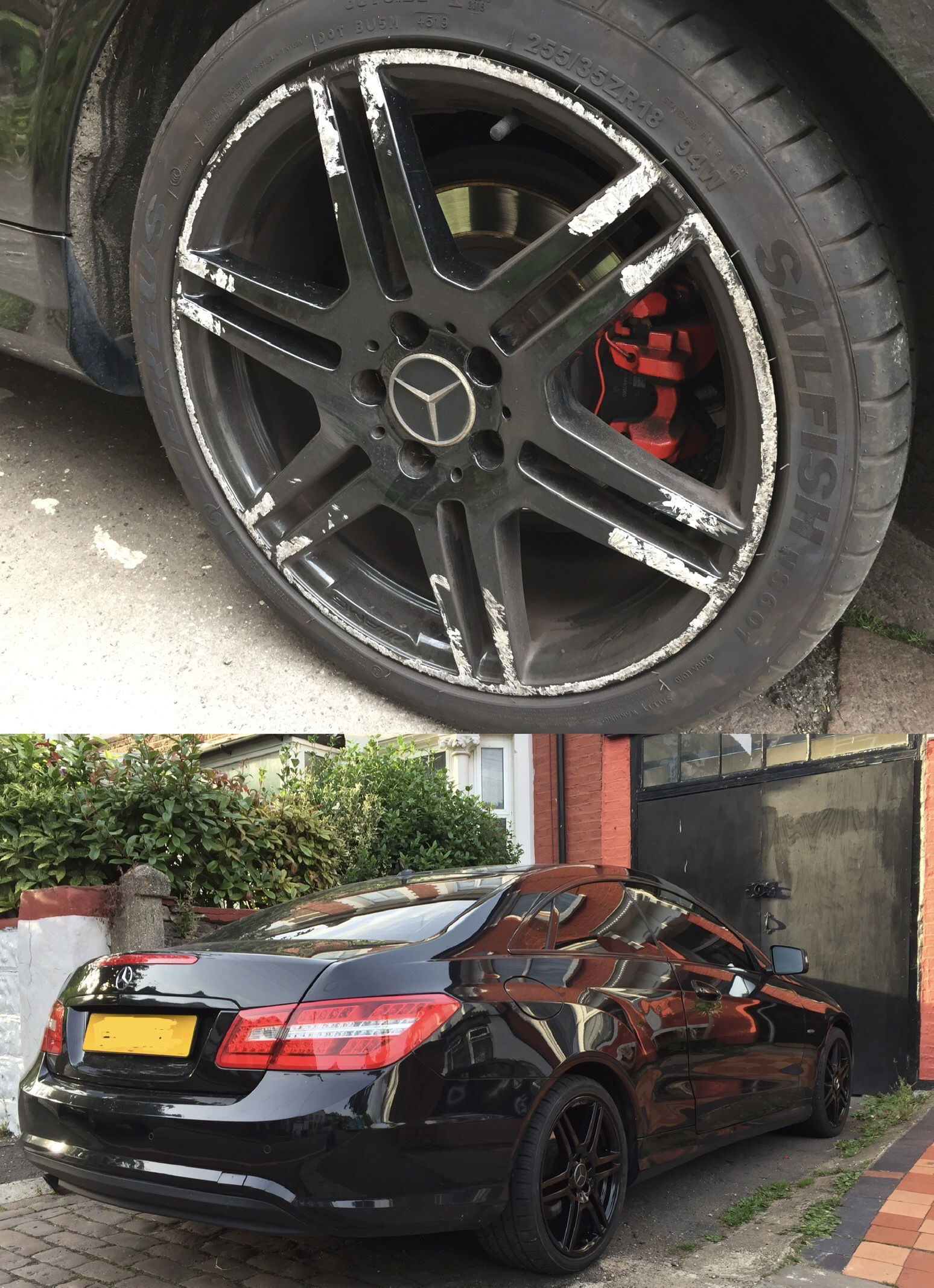 Mercedes Paint Refurb x 4 | Alloywheelwelding.co.uk