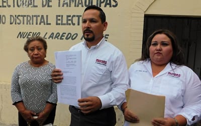 Morena interpone queja en contra  de Enrique Rivas