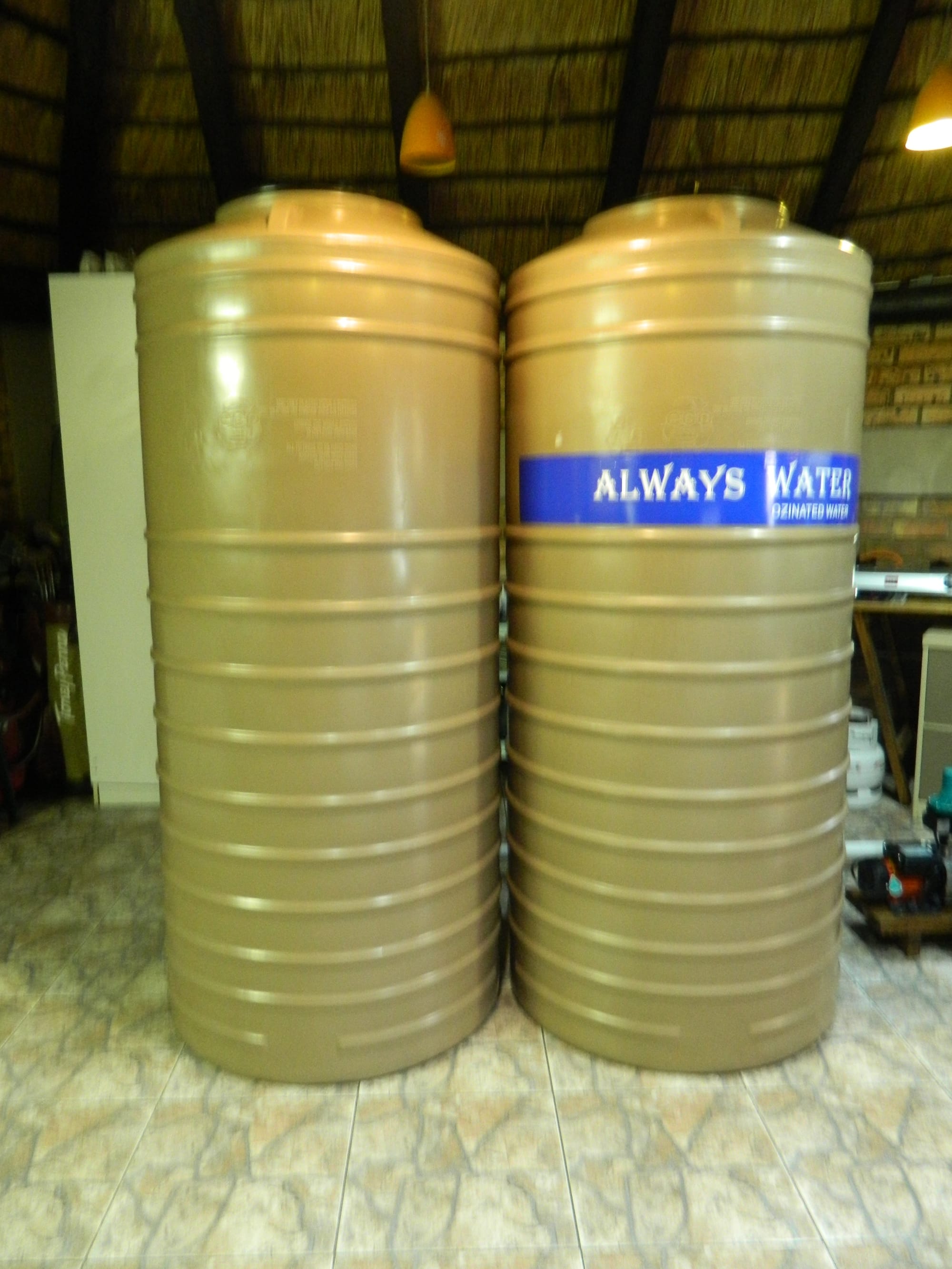 Slimline Tank for Filling Station