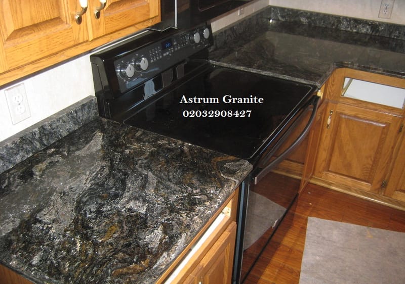 Black Forest Granite Kitchen Worktop in London | Call 02032908427 – Astrum Granite