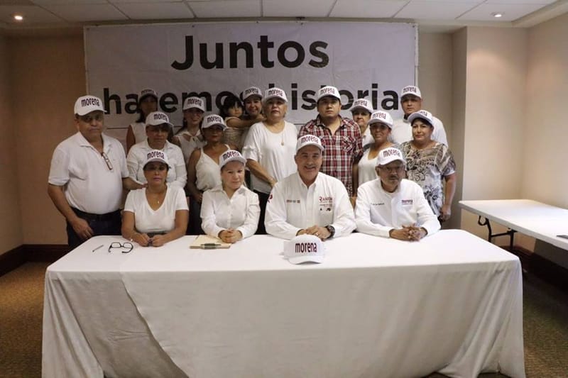 El equipo de apoyo de Margarita Zavala en Nuevo Laredo, apoyan a Ramón Garza Barrios