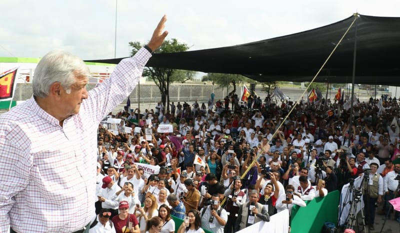 Andrés Manuel López Obrador en Tamaulipas es todo un éxito