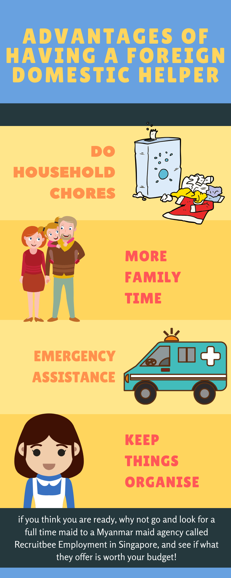 Advantages of Having a Foreign Domestic Helper