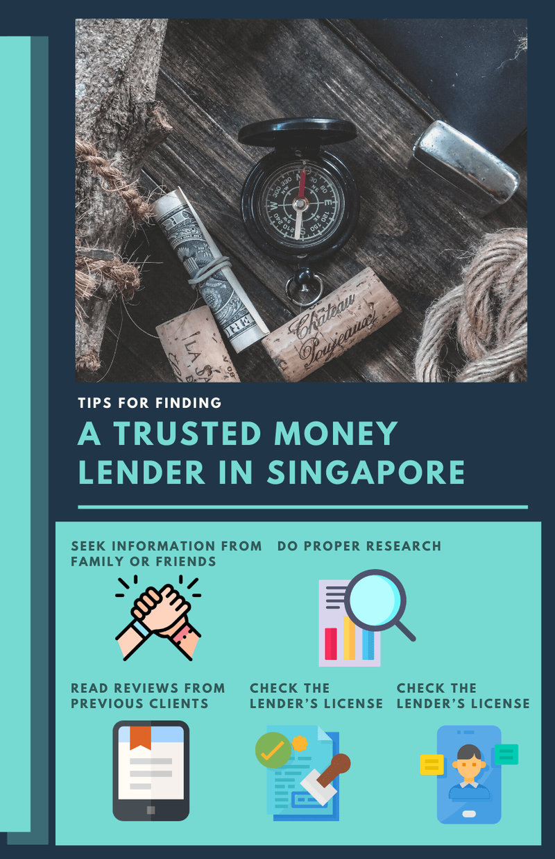 Tips For Finding A Trusted Money Lender In Singapore