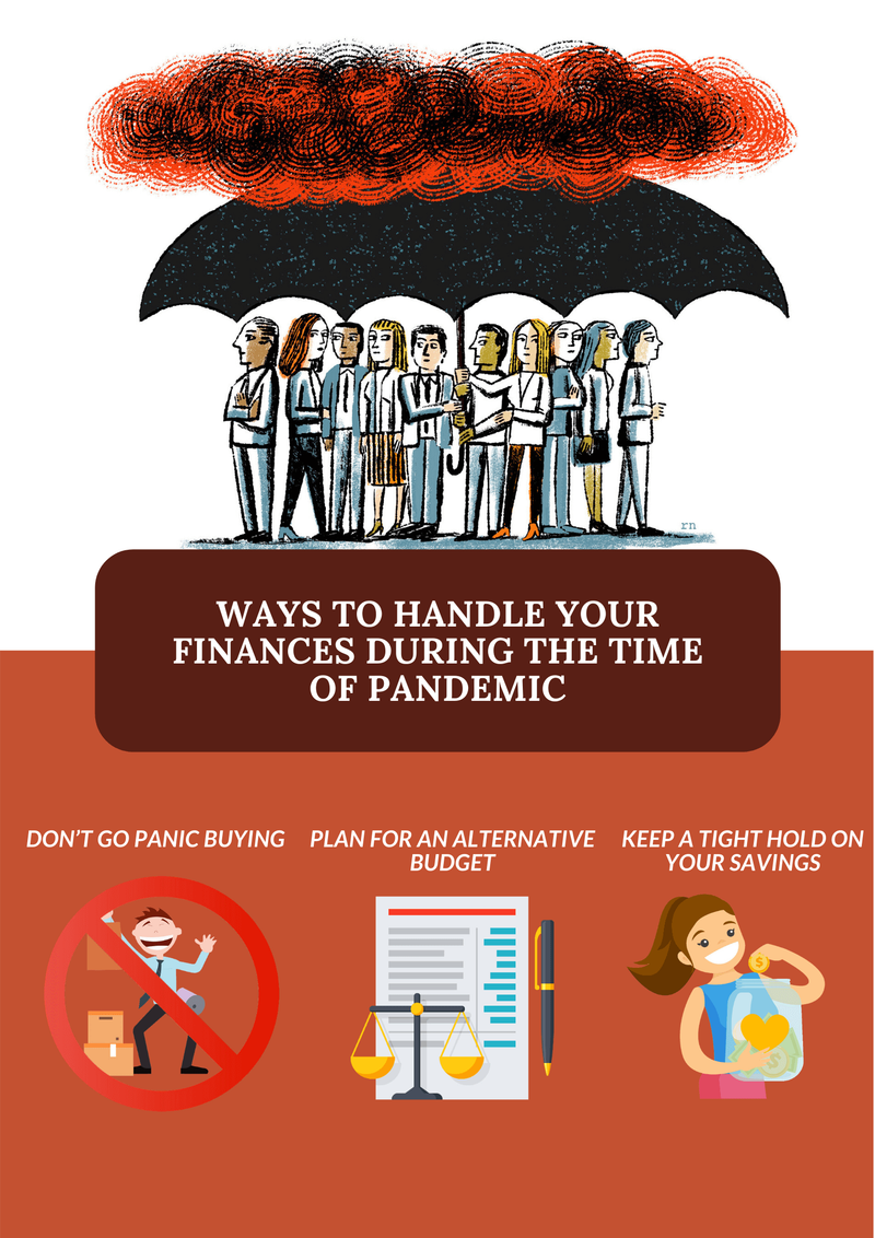 Ways to Handle Your Finances During the Time of Pandemic