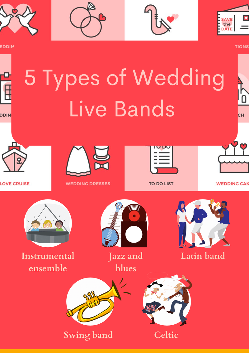 5 Types of Wedding Live Bands