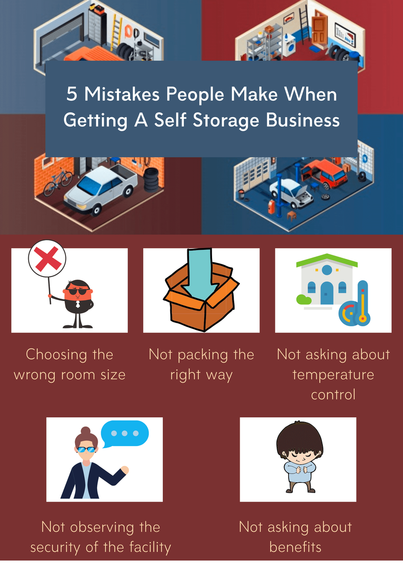 5 Mistakes People Make When Getting A Self Storage Business