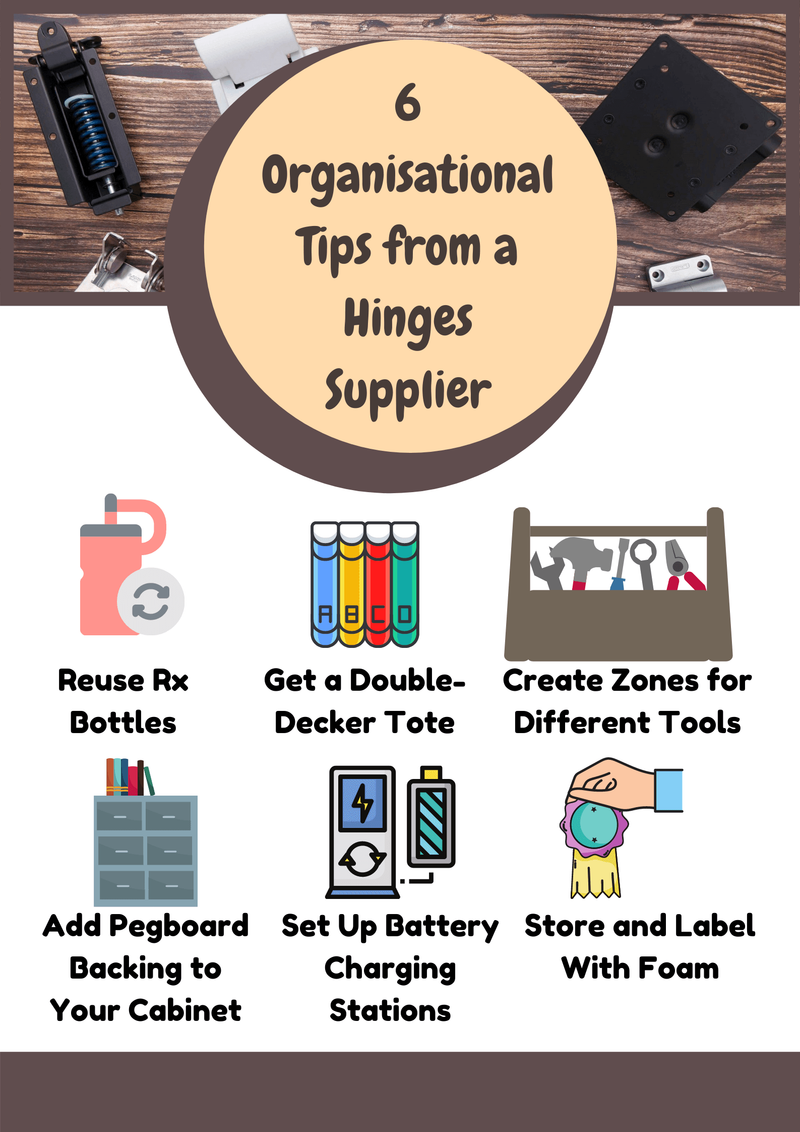 6 Organisational Tips from a Hinges Supplier
