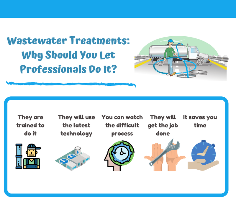 Wastewater Treatments: Why Should You Let Professionals Do It?