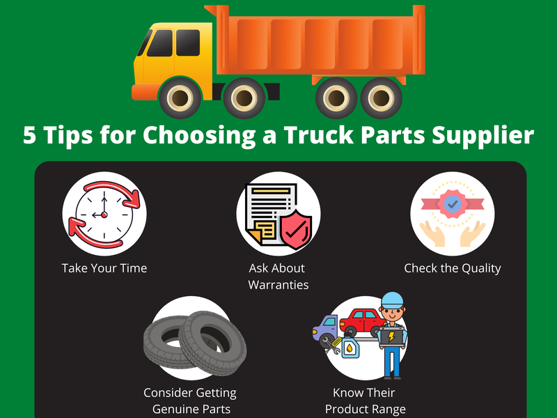 5 Tips for Choosing a Truck Parts Supplier